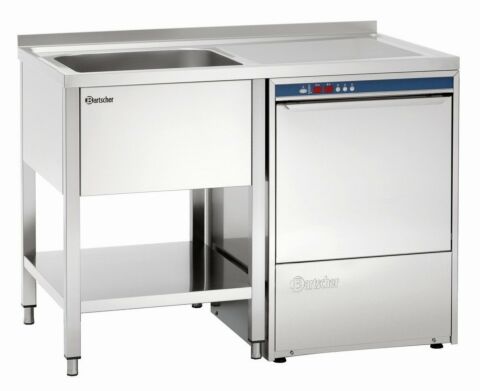 Spülcenter 700, B1200 Becken LI,1200x700x850 mm-Gastro-Germany