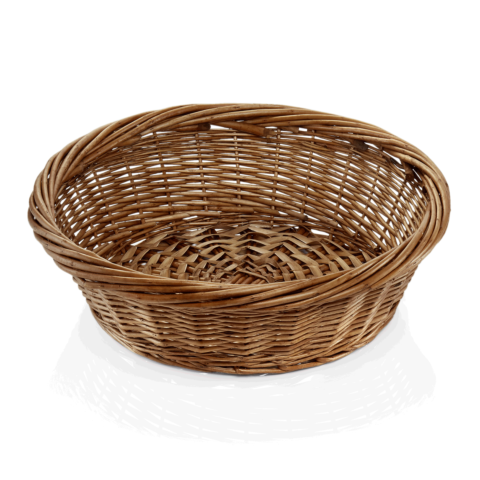 Buffetkorb, Ø 43 cm, Höhe 13 cm, Vollweide