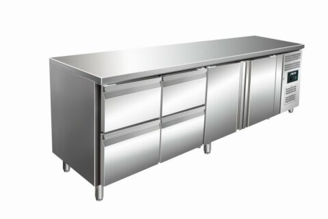 SARO Kühltisch inkl. 2 x 2er Schubladenset KYLJA 4140 TN-Gastro-Germany