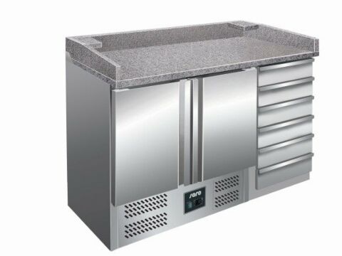SARO Pizzatisch mit Schubladen PZ 9001-Gastro-Germany