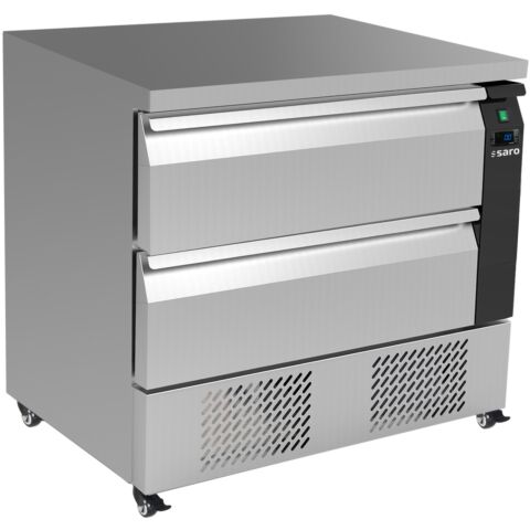 SARO Schubladenkühltisch mit 2 Schubladen, DRAW 2SK