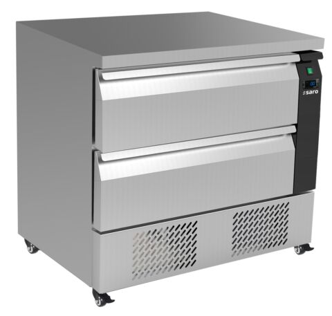 SARO Schubladenkühltisch mit 2 Schubladen, DRAW 3SK, Breite 1230mm