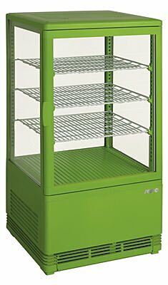 Gastro-Kühlvitrinen Onlineshop, Geräte Breite: bis 600 mm; Kühlbereich:  Normalkühlung; Anzahl Türen: 1; Marke: GI