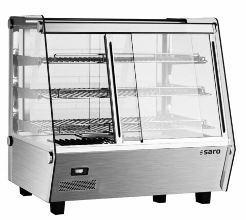 SARO Countertop Warmhaltevitrine SELF 205W, 1219x568x686mm