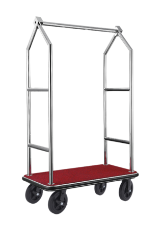 Gepäckwagen VOYAGER Hotel Breite1120 mm mit rotem Teppich