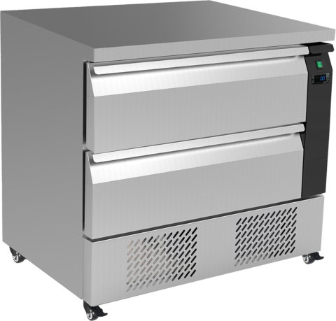 Kühltisch SKT 100 mit 2 Schubladen