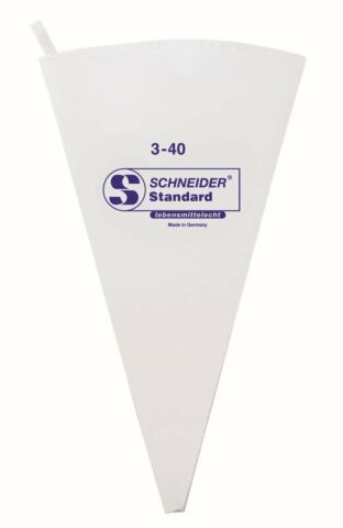 SCHNEIDER Spritzbeutel, 3-40cm - Standard, "Standard" in blau, verschweißt