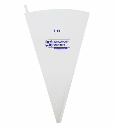 SCHNEIDER Spritzbeutel, 6-55cm - Standard, "Standard" in blau, verschweißt