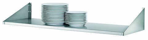 Tellerbord 800x300, CNS,800x300x300 mm-Gastro-Germany