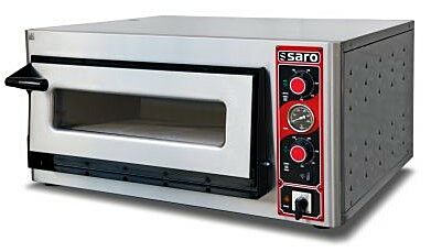 SARO Pizzaofen FABIO 1620, für 4x Ø 30cm Pizzen