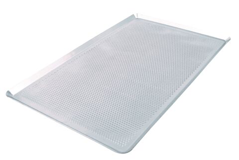 SCHNEIDER Lochblech GN 1/1, aus Aluminium, 4 Seiten gezogen