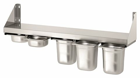 Gewürzbord, 5x1/6GN,1000x200x150 mm-Gastro-Germany