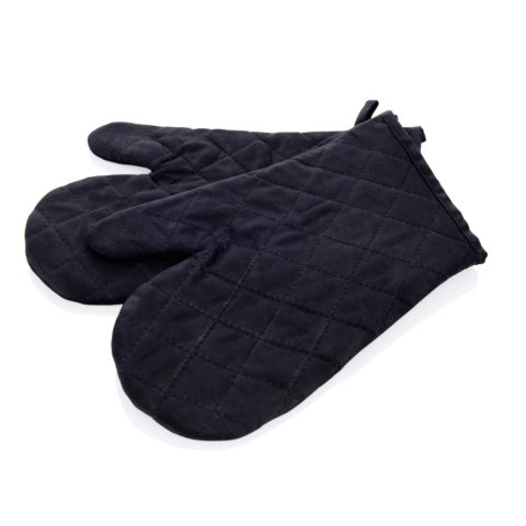 Hitzefausthandschuhe Paar, 44 cm, Baumwolle, Polyesterfaserstoff