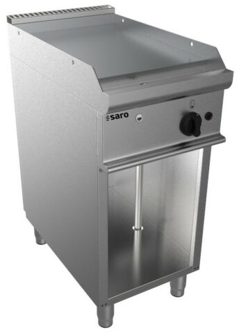 SARO Gas-Griddleplatte mit offenem Unterbau E7/KTG1BAL-Gastro-Germany