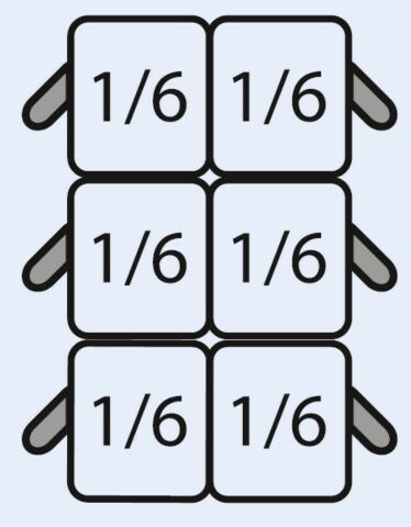 SARO Nudelkorbset 6 x 1/6