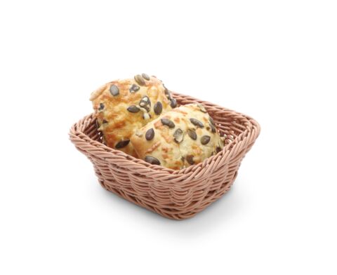 Brotkorb GN 1/6, Höhe 65mm braun PP