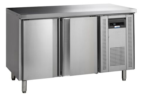 COOL-LINE Kühltisch KTM 2, 2 Türen GN1/1, 1355x700x860mm