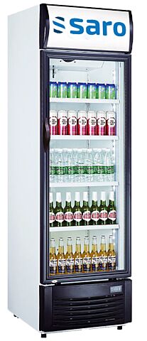 SARO Getränkekühlschrank mit Werbetafel GTK 382-Gastro-Germany