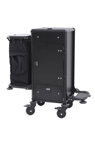 Zimmerservicewagen Hotelservice Breite 500 mm mit Schublade & Wäschesack