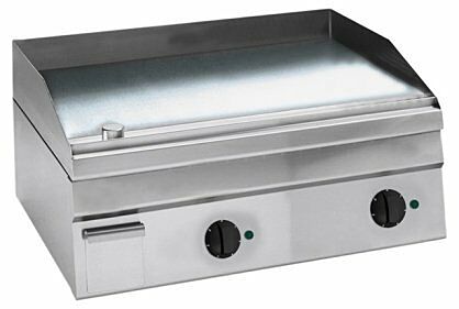 NordCap Elektro-Bratplatte EBP6 / GL-700HVT, hartverchromte glatte Platte, 7,8kW