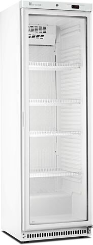 SARO Kühlschrank, Glastür - weiß, ARV 430 CS PV