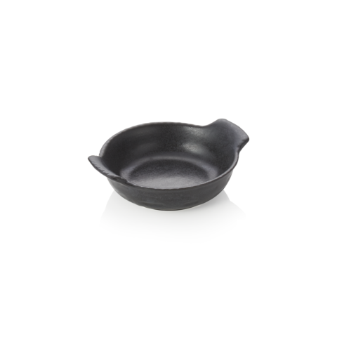 Backform, Ø 18 cm, schwarz, Porzellan