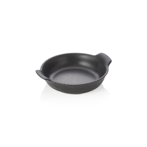 Backform, Ø 20 cm, schwarz, Porzellan