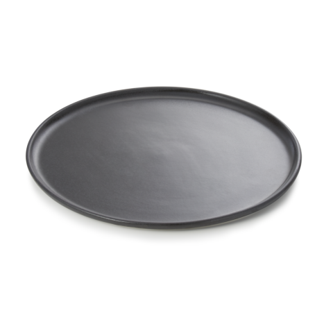Pizzateller, Ø 36 cm, schwarz, Porzellan