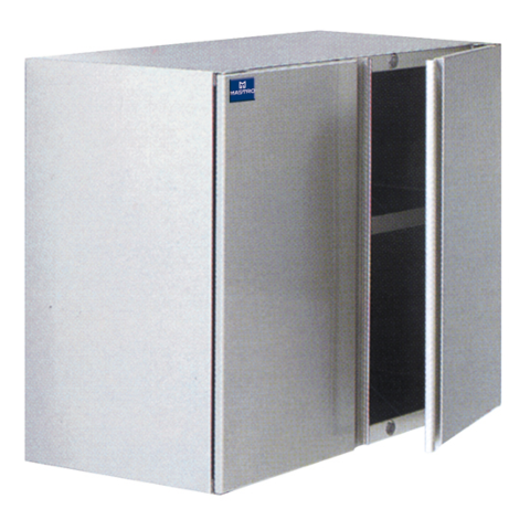 MASTRO Wandhängeschrank mit Flügeltür und Zwischenbord, 600x400 mm
