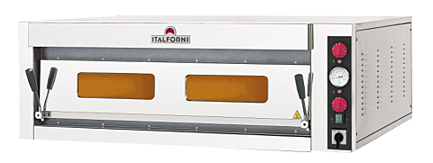 Pizzaofen Allround 6 Q für 6 Pizzen ø32cm elektro 6,5 kW Quereinschub