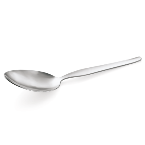 Gemüselöffel Set NP80, 22,5 cm, Set á 12 Stück, Chromstahl 18/0