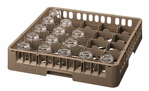 Gläserkorb, 25 Fächer-Gastro-Germany