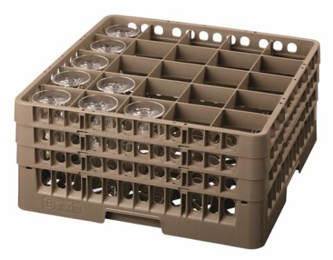 Gläserkorb, 25 Fächer-Gastro-Germany