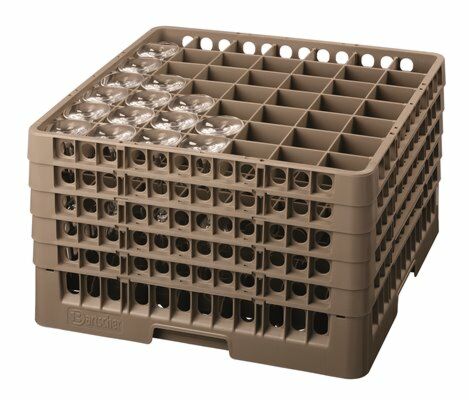 Gläserkorb, 49 Fächer-Gastro-Germany
