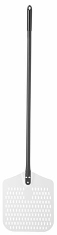 Pizzaschaufel quadratisch perforiert Al, 1320 mm