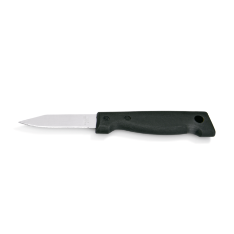 Schälmesser Set, 7,5 cm, Set á 6 Stück, Edelstahl, Kunststoff