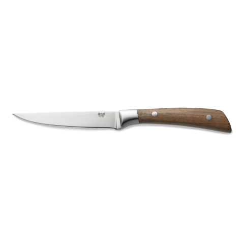 Steakmesser Set CARLOS, mit Rosenholzgriff, 24 cm, Set á 6 Stück, Klingenstahl 420, Holz