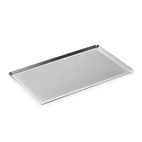 Backblech GN 1/1, Perforierung 3 mm, 53 x 32,5 cm, Aluminium
