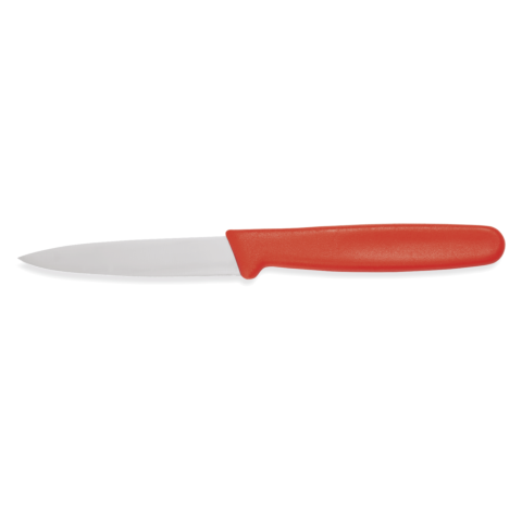 Schälmesser HACCP KNIFE, 17,5 cm, rot, Edelstahl, Kunststoff