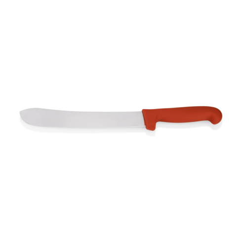 Schlachtermesser HACCP KNIFE, 38,5 cm, rot, Edelstahl, Kunststoff