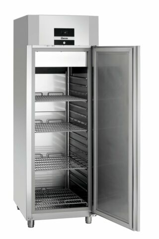 BARTSCHER Edelstahl Kühlschrank 700 Liter, 1 Tür GN 2/1, Breite 705mm