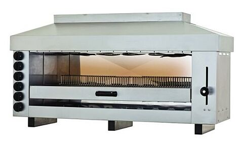 CombiSteel Salamander Gas 6 Heizzonen, 11,7kW, 1290x500x720mm