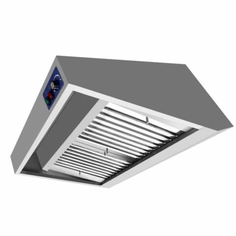 Wandhaube 1000 mm – Komplettset mit Motor, LED & Filtern 900er Tiefe