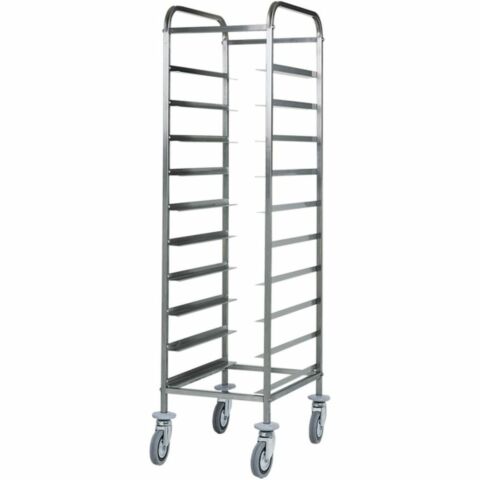 Abräumwagen 380 für 10 Tabletts GN 1/1 ohne Seitenwände