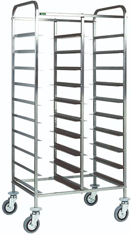Abräumwagen 740 für 20 Tabletts GN 1/1 ohne Seitenwand