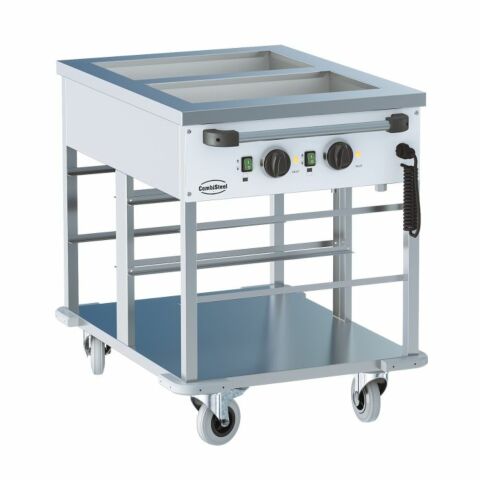 Combisteel Bain-Marie Wagen 2×1/1 GN
