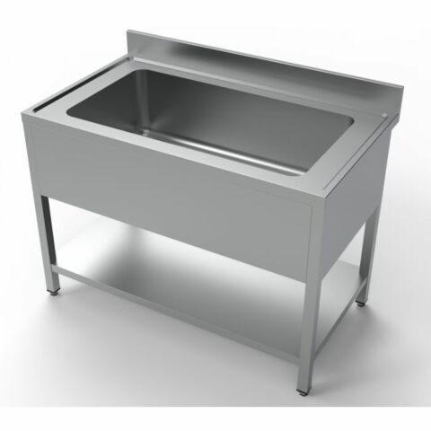 Spültisch Edelstahl 1200 mm