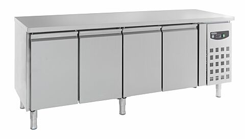 CombiSteel Kühltisch 4 Türen, 511L, 2230x600x860mm