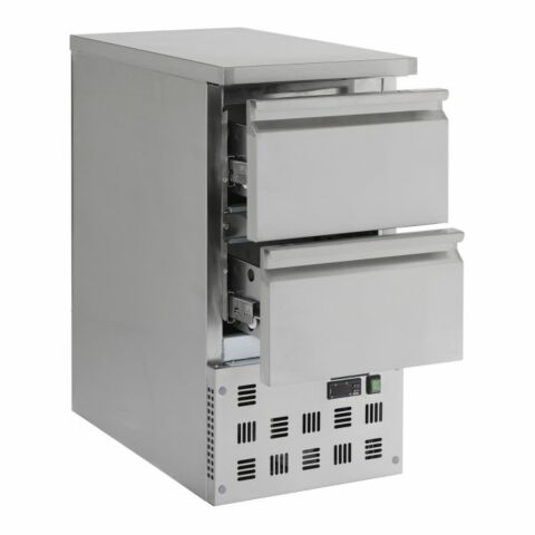 Kühltisch Compact mit 2 Schubladen 109 L, 435x700x870mm