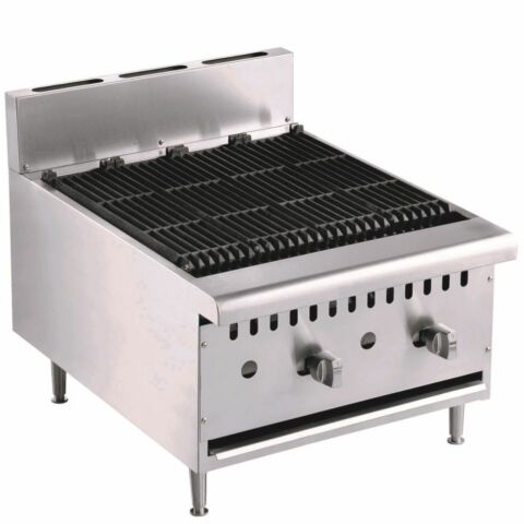 Combisteel Gas Grill 2 Brenner Tischgerät